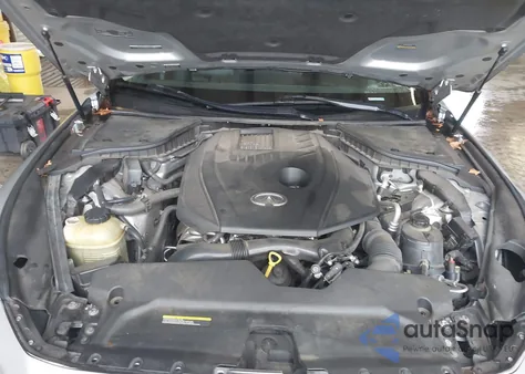 2017 Infiniti Q50 2.0T Base from USA, damaged, VIN JN1CV7AP0HM641000